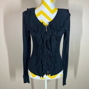 NWT Romeo & Juliet Couture Knit Full Zip Sweater size M